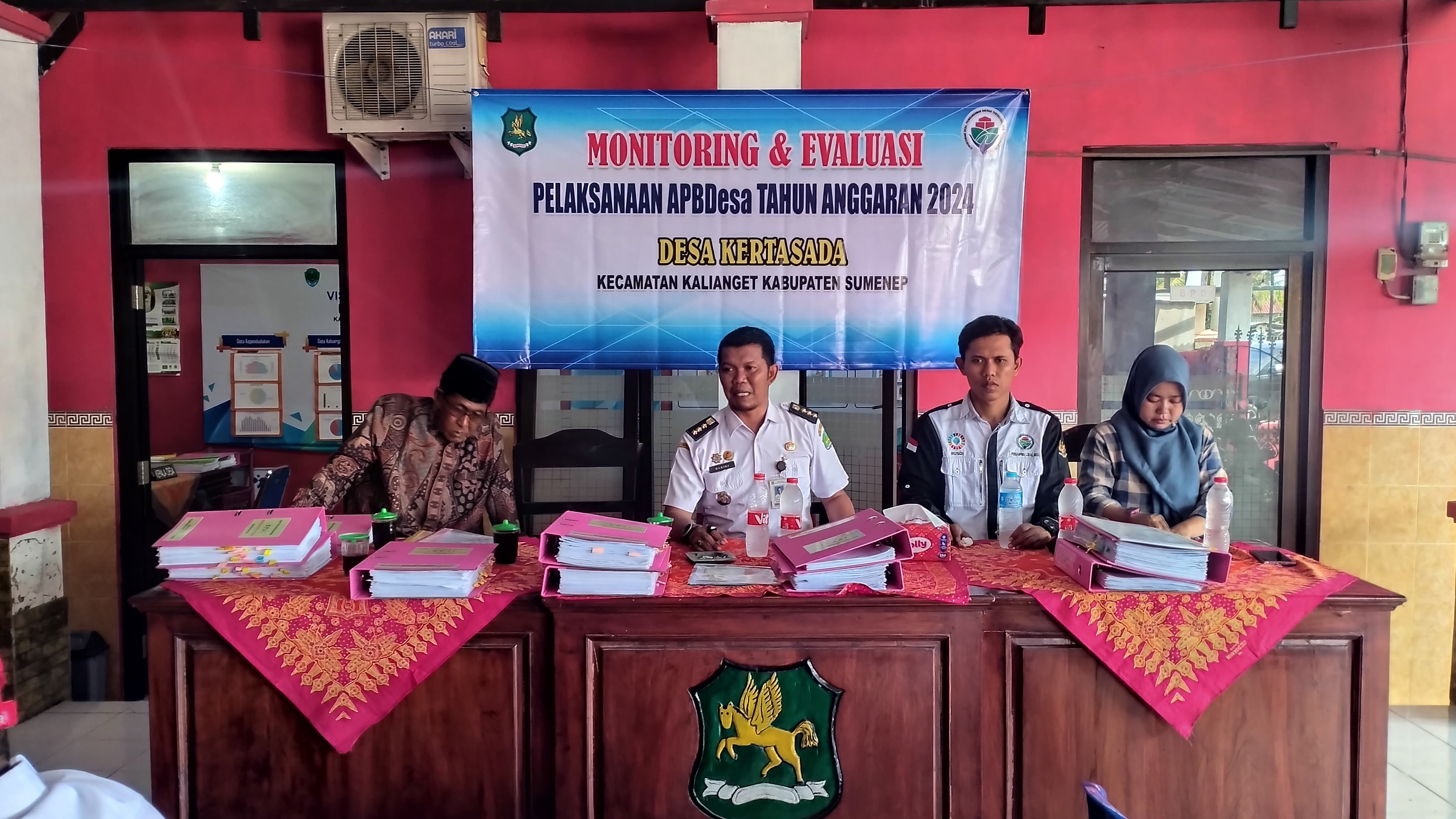 Monitoring & Evaluasi Pelaksanaan APBDesa Tahun Anggaran 2024