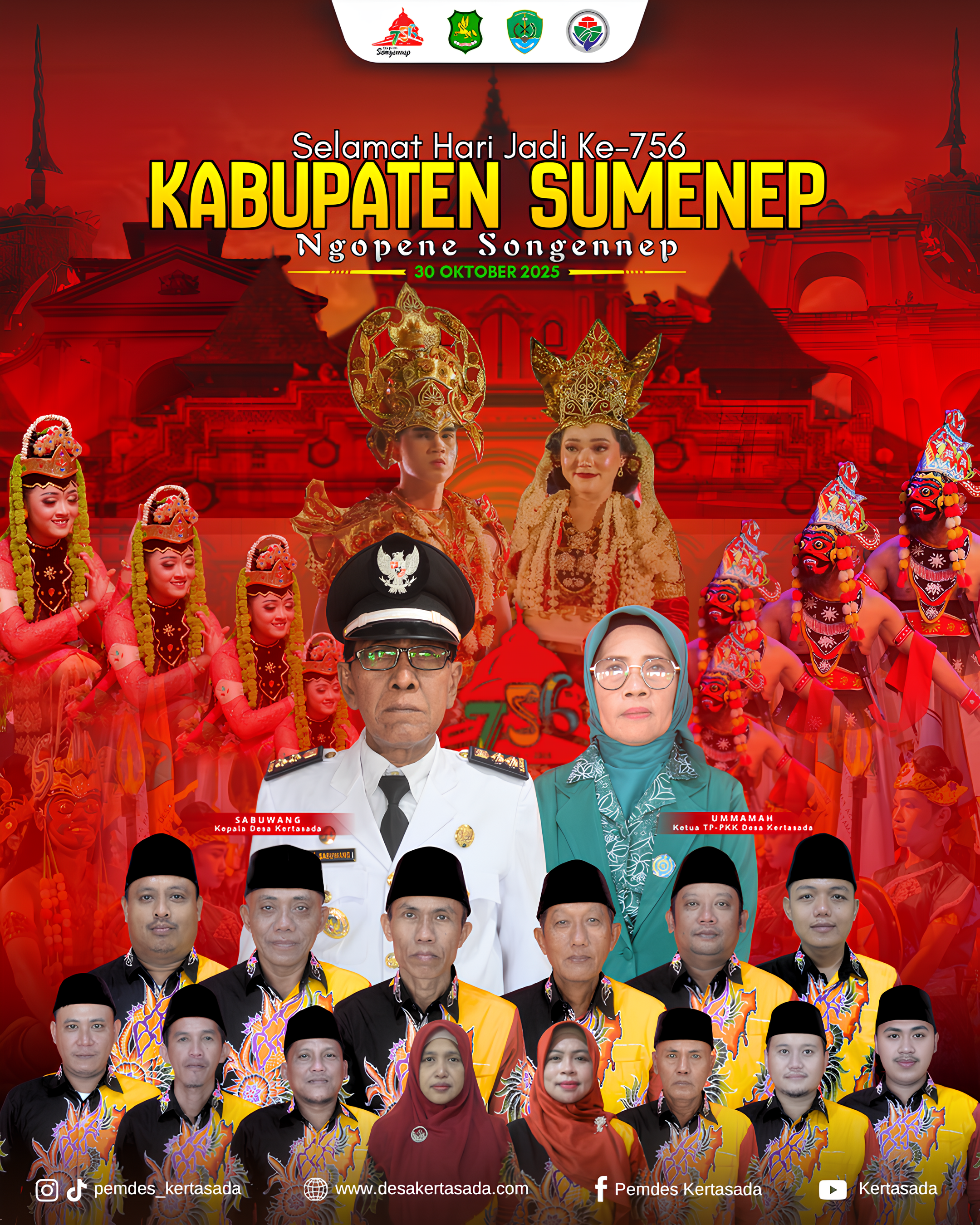Selamat Hari Jadi Ke-756 Kabupaten Sumenep, Ngopene Songennep