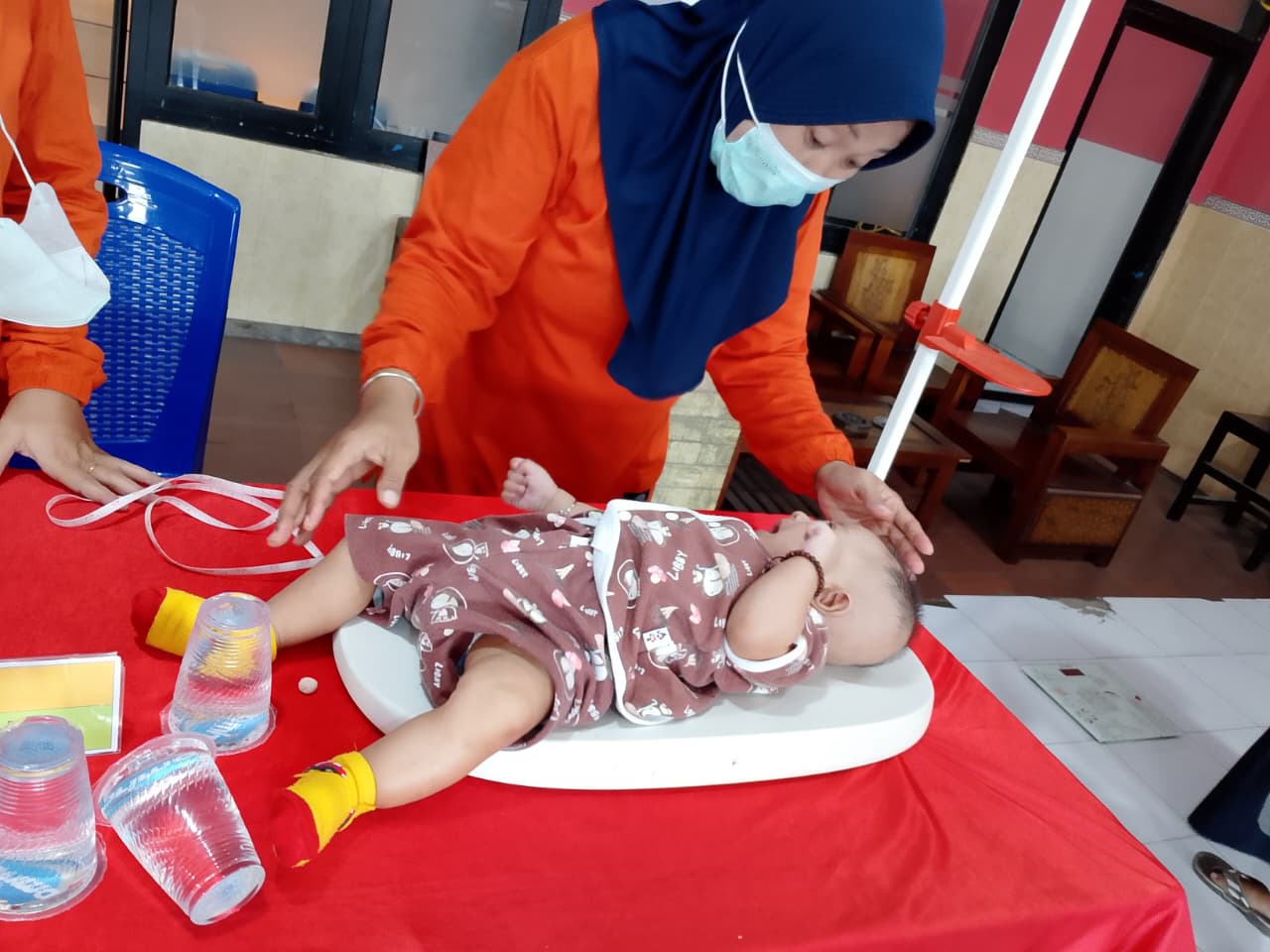 Kegiatan Rutin POSYANDU di Desa Kertasada